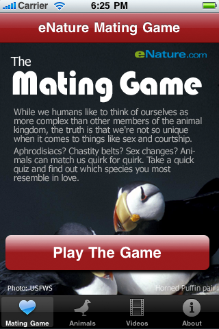eNature Mating Game - Educational App